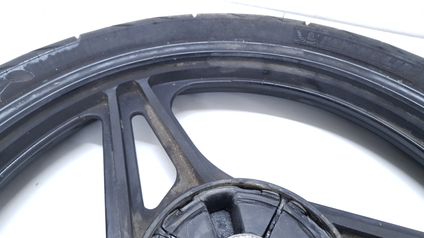 Roue arrière Yamaha YBR 125 2006 n°2 Réf : 4GU-F5338-10-33