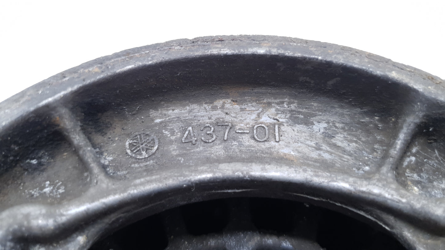 Tambour de frein arrière Yamaha DT125LC 1983 n°2