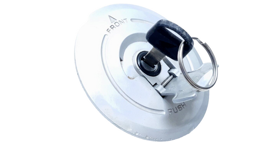 Bouchon de réservoir avec clef Honda CBR 125 2004 n°2 Réf : 17620-MM5-007