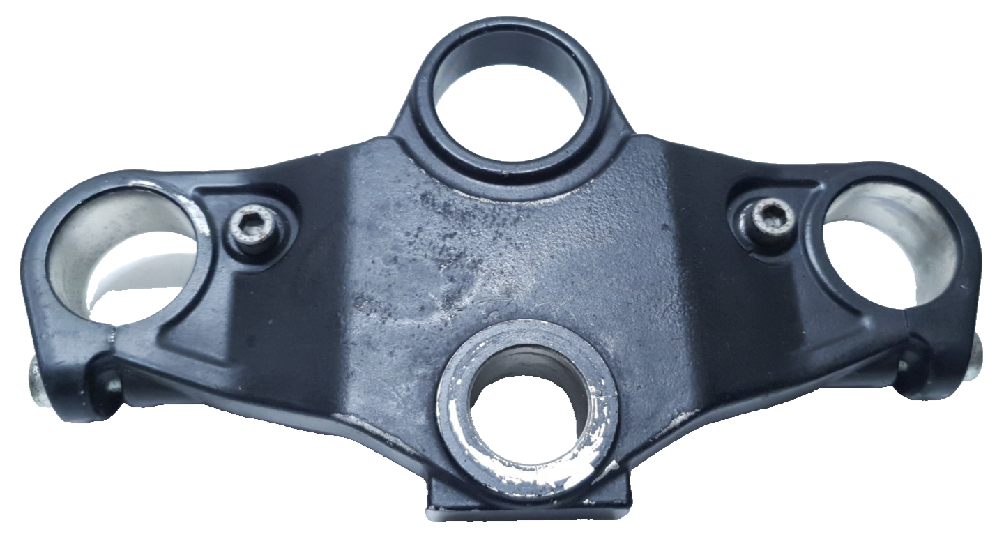 Té de fourche supérieur 1-2 Yamaha TZR 50 2008 n°4 Réf : 5WXF34351098