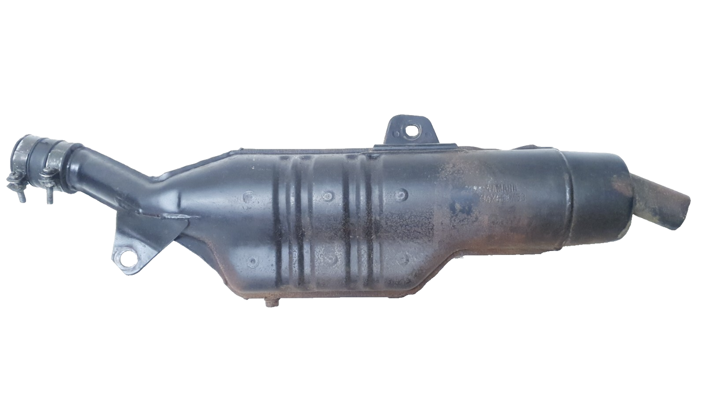 Silencieux d'échappement Yamaha DT125LC 1987 n°21 Réf : 34X147530000