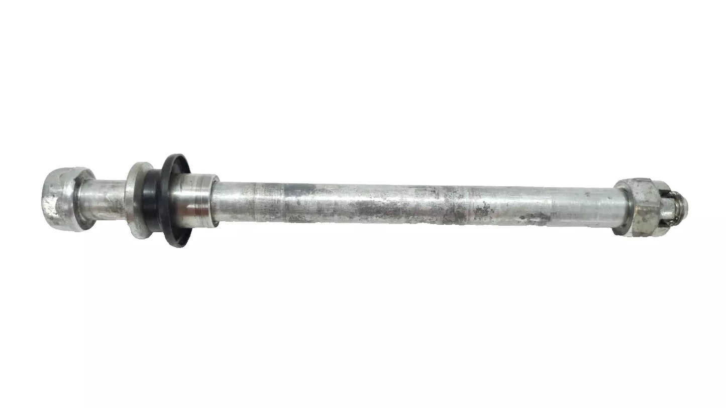 Axe de roue avant Yamaha DT125LC 1987 n°9 Réf 34X-25181-00-00