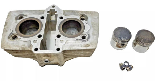 Cylindre & pistons 44mm Honda CB125T 1978 Réf : 12100-399-000