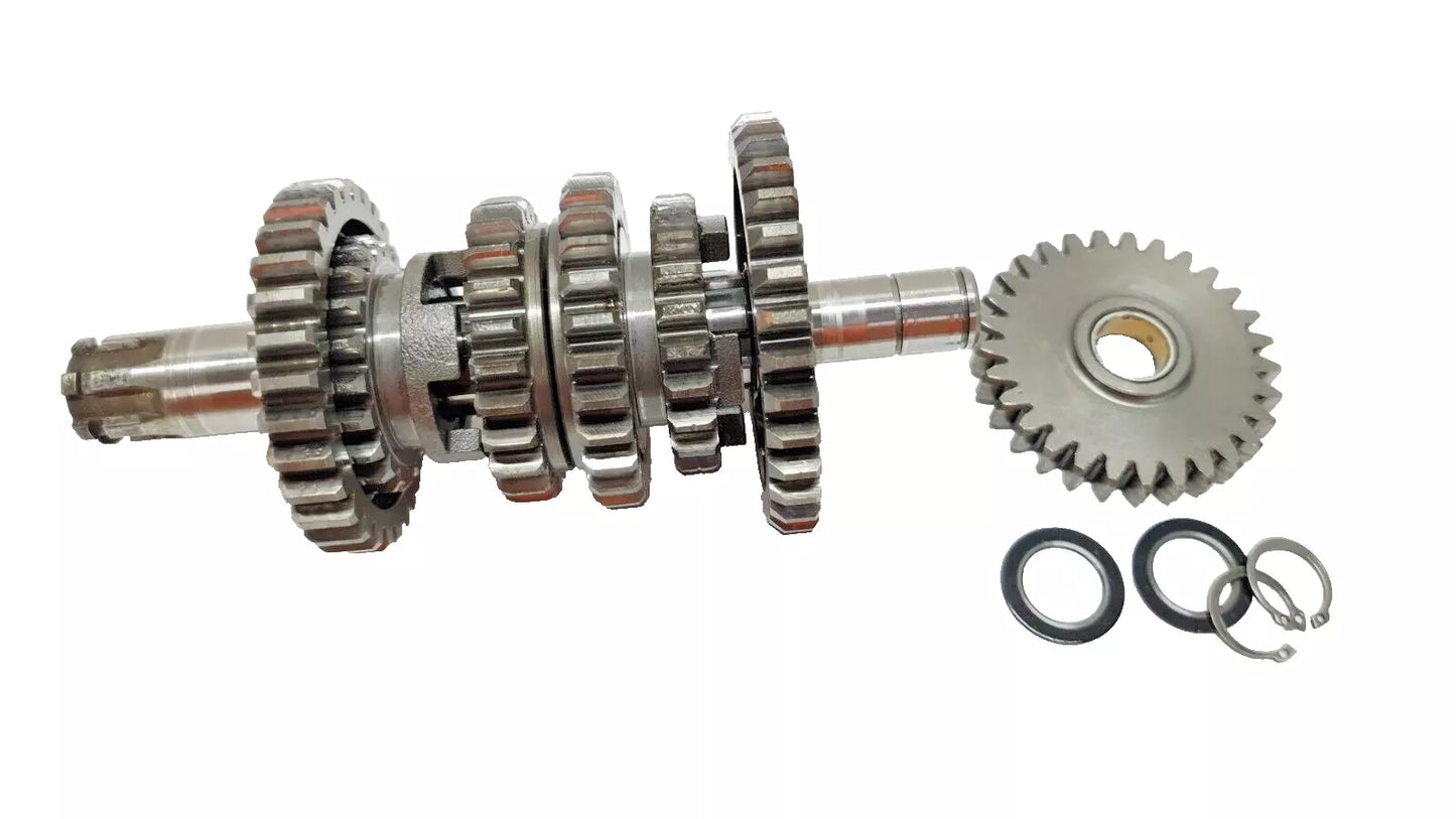 Arbre secondaire Yamaha DT125LC 1986 n°3 Réf : 10V-17421-00-00