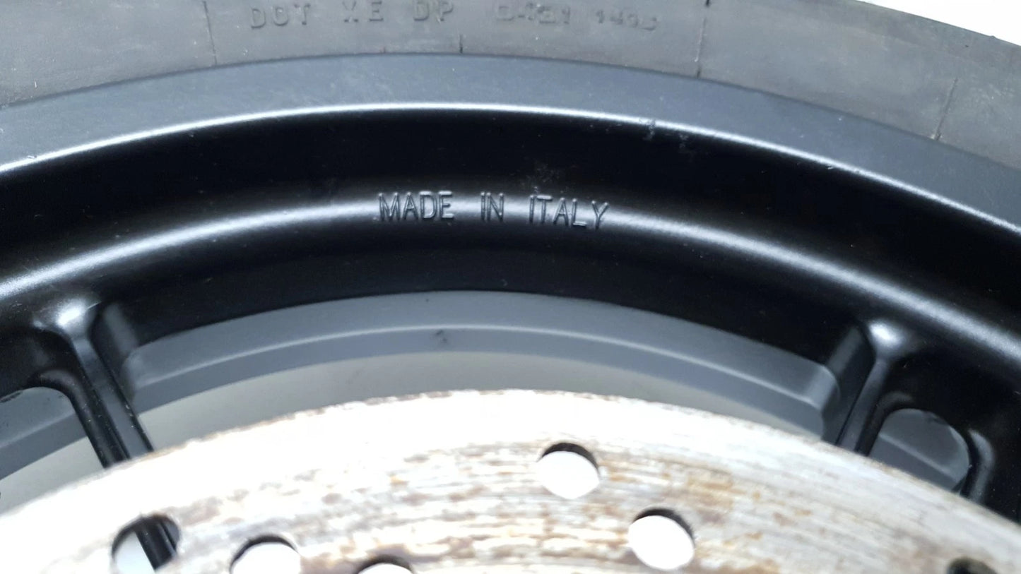 Roue arrière Yamaha TZR 50 2008 n°4 Réf : 5WXF53702000