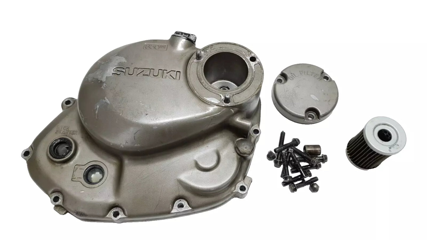 Carter droit d'embrayage Suzuki 125 DR 1985 Réf : 11340-42A00-000