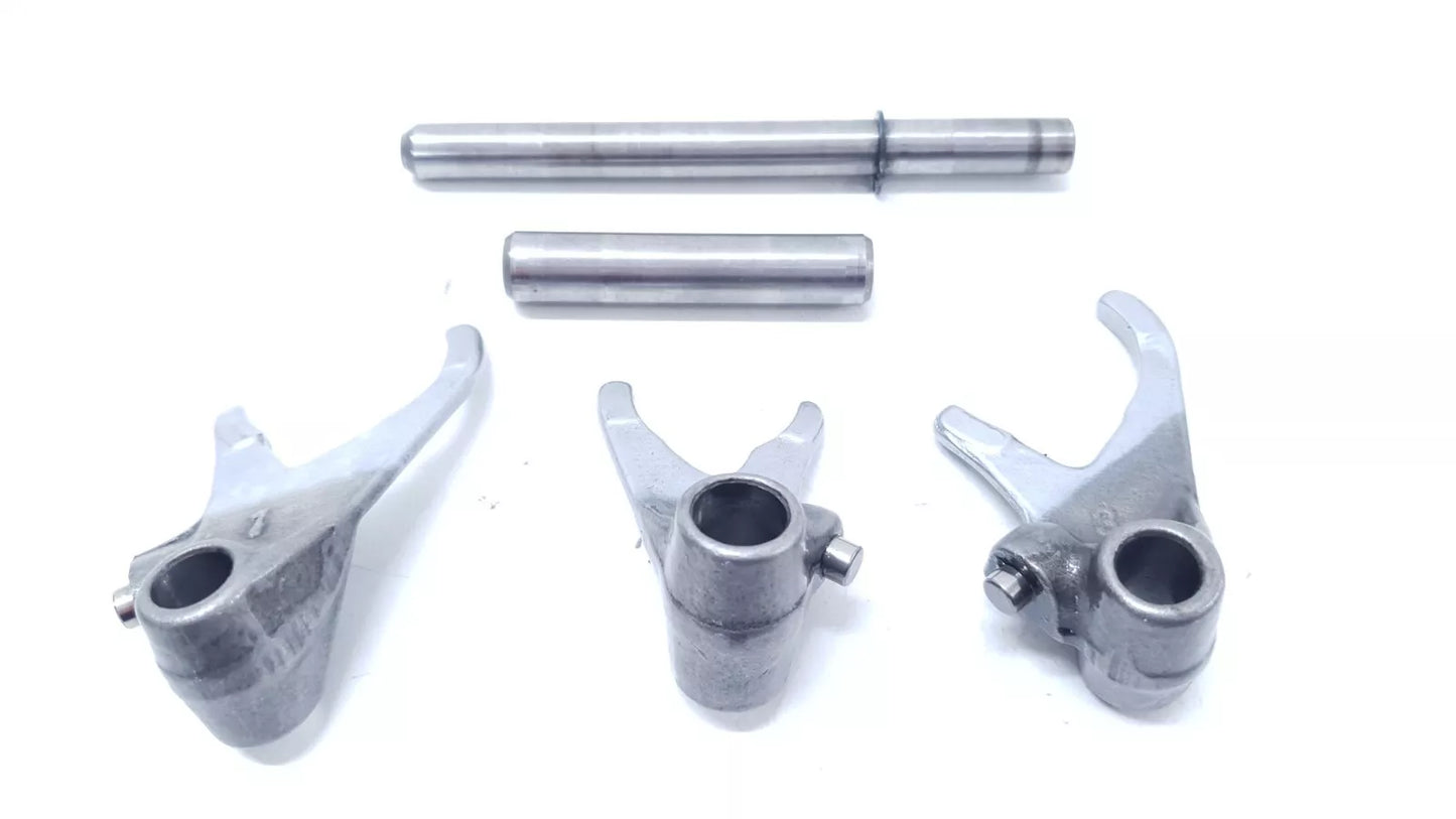 Fourchettes de boite de vitesse Yamaha DT125LC 1987 n°19 Réf : 10V-18511-00-00