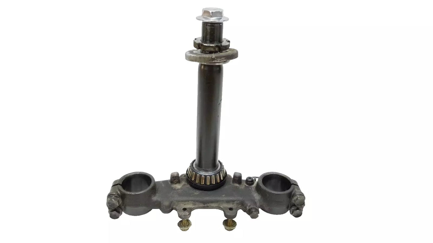 Té de fourche inférieur Yamaha DT125LC 1987 n°5 Réf : 53V-23340-00-90