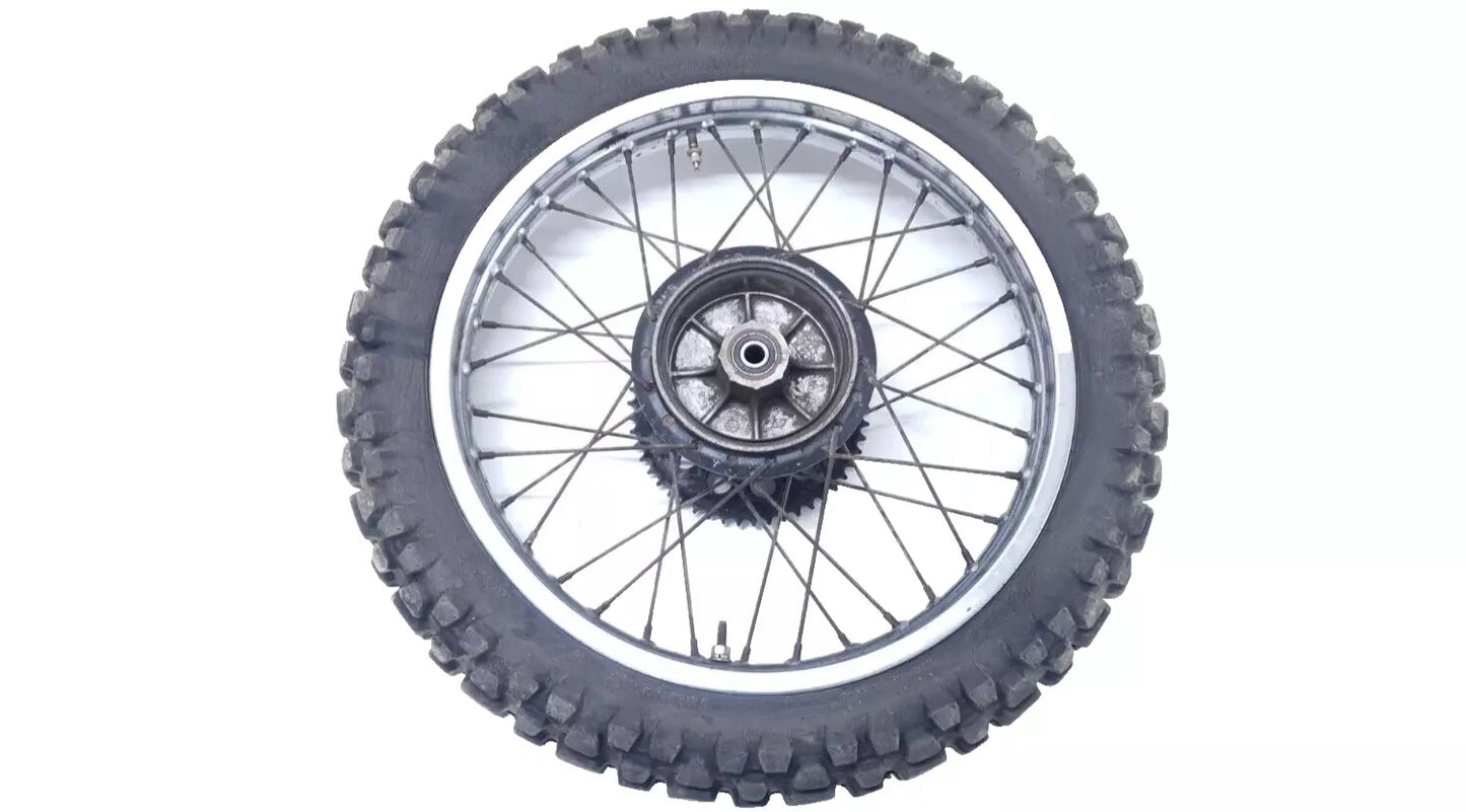 Roue arrière Yamaha DT80LC 1985 Réf : 94418-18171-00