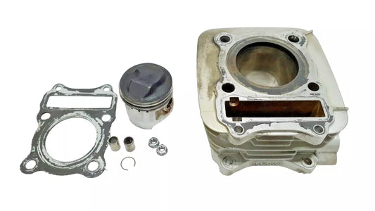 Cylindre & piston 57mm Suzuki GN 125 2001 Réf : 11210-05202-0F0