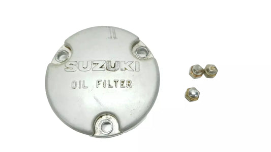 Couvercle filtre à huile Suzuki GN125 1982-2001 Réf : 16512-05212-000