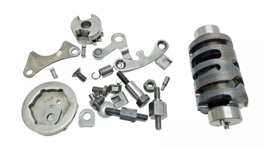 Barillet de sélection Suzuki TSR 125 1994 Réf : 25310-12B01-000