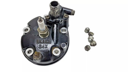 Culasse Yamaha DT125LC 1987 n°3 Réf : 34X-11111-01-00