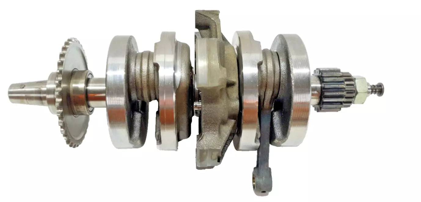 Vilebrequin complet Honda CM 125 T 1978-1981 n°3 Réf : 13000-402-000