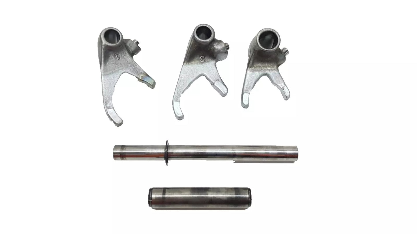 Fourchettes & axes de boite de vitesse Yamaha DT125LC 1982 10V