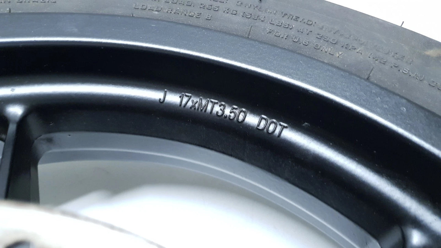 Roue arrière Yamaha TZR 50 2008 n°4 Réf : 5WXF53702000
