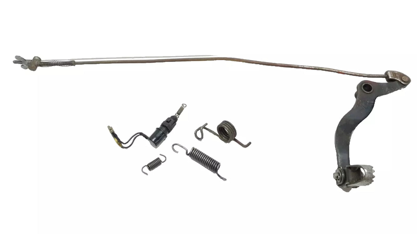 Pédale de frein arrière Yamaha DT125LC 1987 n°12 Réf 34X-27211-00-00