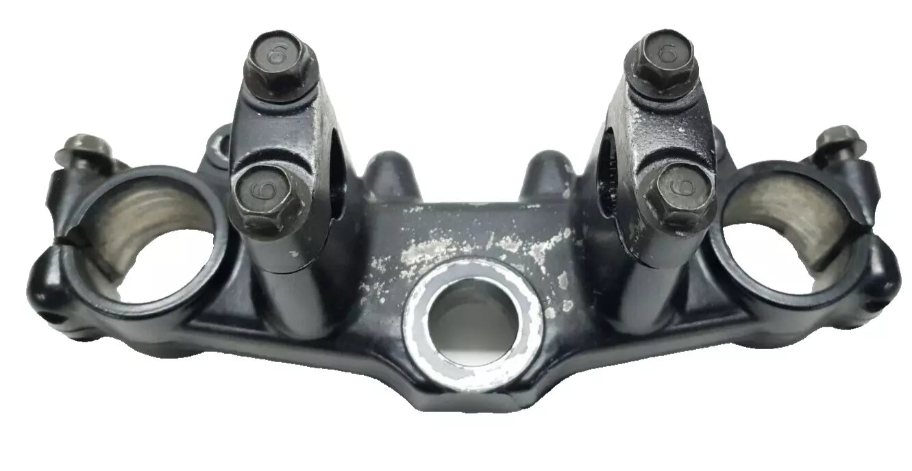 Té fourche supérieur Yamaha DT125LC 1HR 34X 1987 Réf : 34X-23435-00-98
