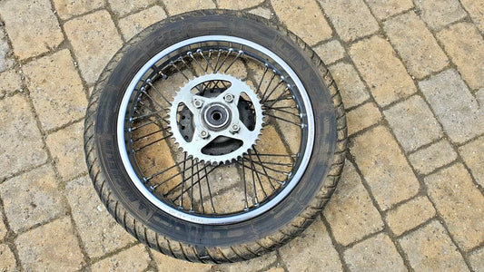 Roue arrière Yamaha SR125 3MW2 1989 Réf : 5H0-25311-00-38