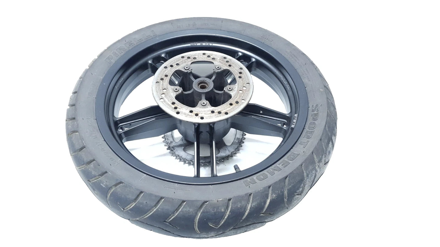 Roue arrière Yamaha TZR 50 2008 n°4 Réf : 5WXF53702000
