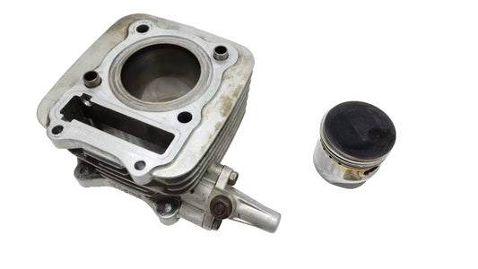 Cylindre & piston 57mm Suzuki 125 DR 1985 Réf : 11210-05211-0F0