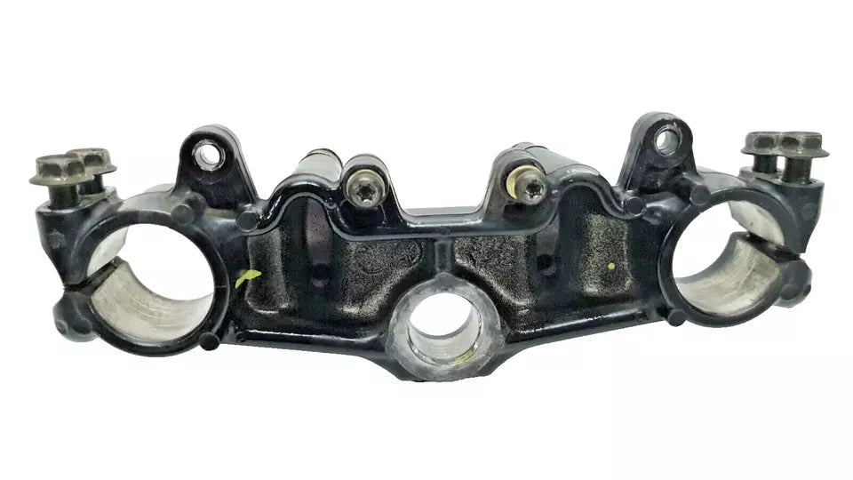 Té fourche supérieur Yamaha DT125LC 1HR 34X 1987 Réf : 34X-23435-00-98