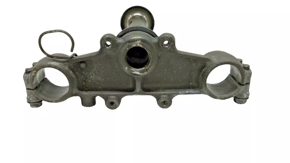 Té fourche inférieur Yamaha DT125LC 1986 n°2 Réf : 53V-23340-00-90