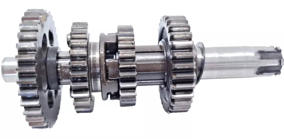 Arbre secondaire de boite de vitesse Honda CM 125 T 1978 n°4 Réf : 23221-402-010