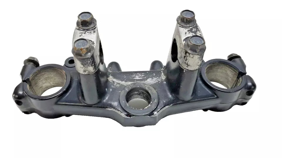 Té de fourche supérieur Yamaha DT125LC 1986 Réf : 34X-23435-00-98