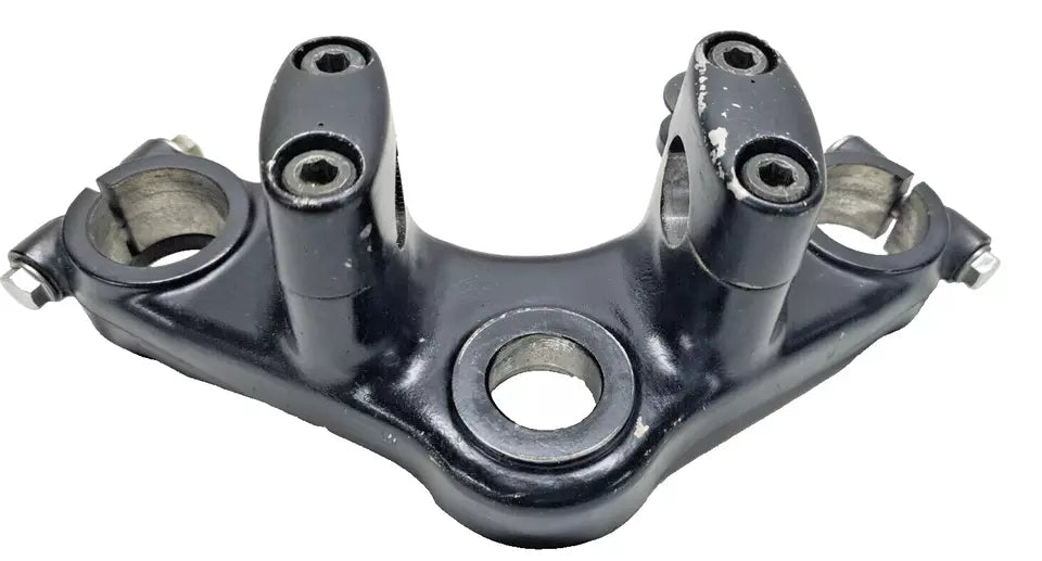 Té de fourche supérieur Honda CM 125 Custom 1987 Réf : 53231-KB4-000