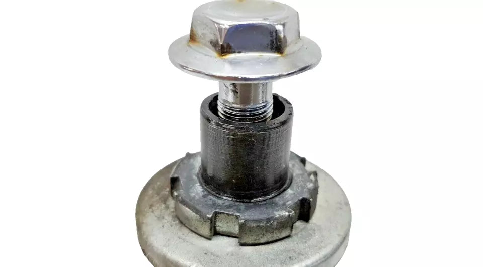 Té de fourche inférieur Yamaha DT125LC 1987 n°2 Réf : 53V-23340-00-90
