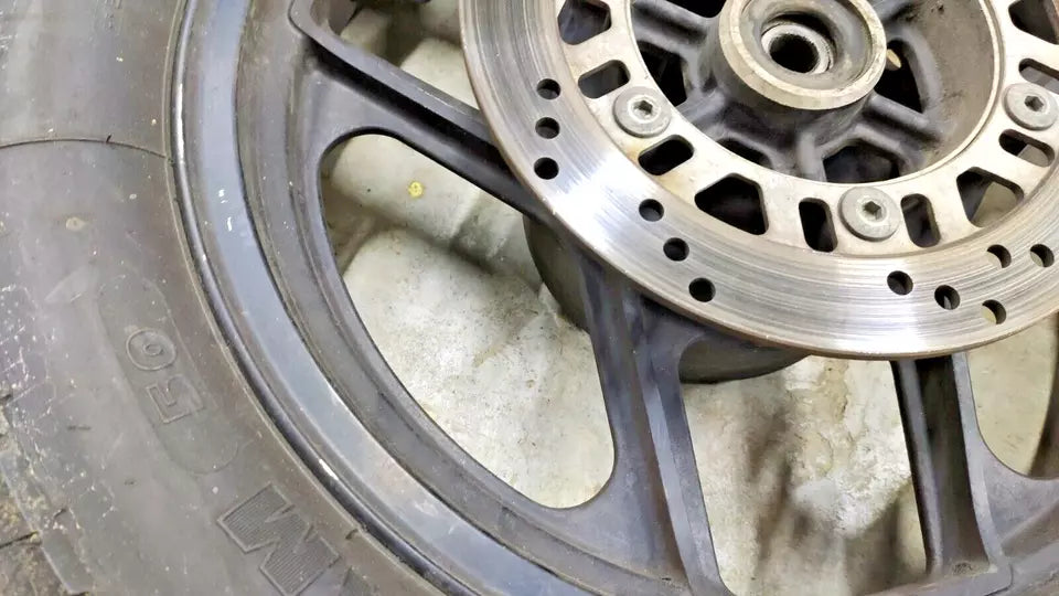 Roue arrière Kawasaki GPX 600 R 1989 Réf : 410731576R2