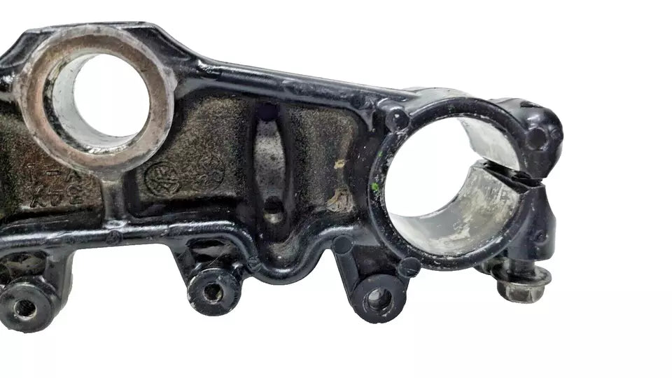 Té de fourche supérieur Yamaha DT125LC 1987 n°3 Réf : 34X-23435-00-98