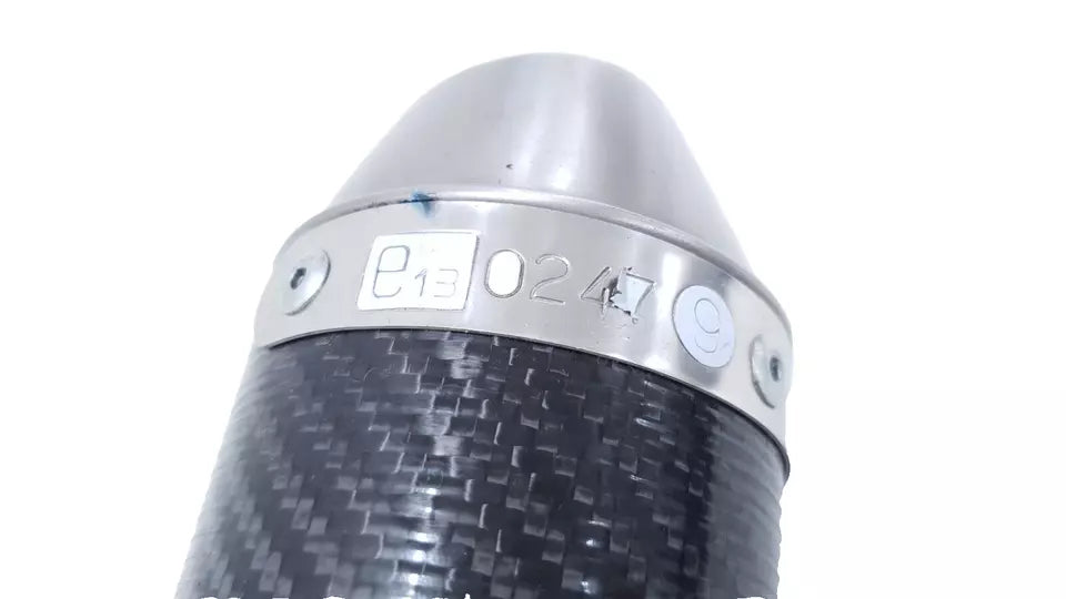 Pot d'échappement imitation carbone Yamaha TZR 50 2012