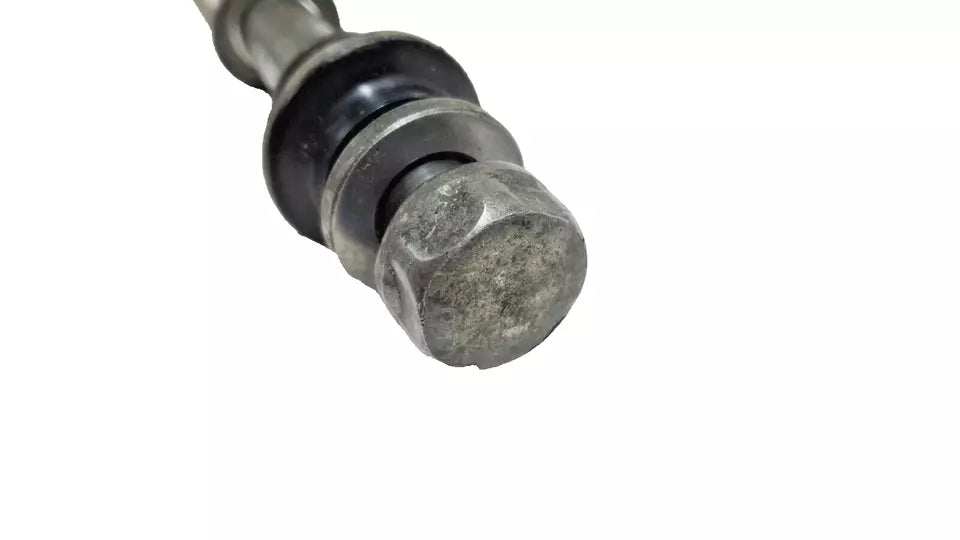 Axe de roue avant Yamaha DT125LC 1987 n°12 Réf 34X-25181-00-00