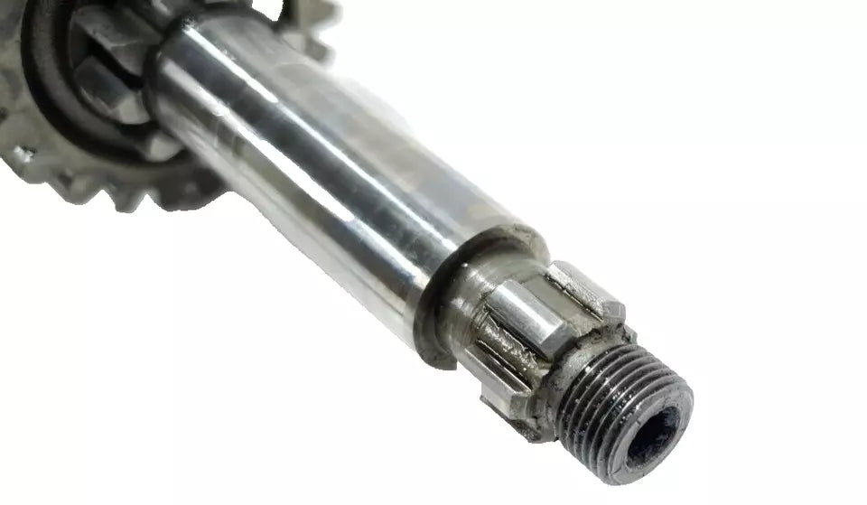 Arbre primaire Yamaha DT125LC 1987 n°10 Réf : 34X-17411-00-00