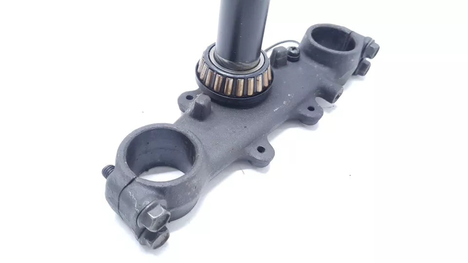 Té de fourche inférieur Yamaha DT125LC 1987 n°18 Réf : 53V-23340-00-90