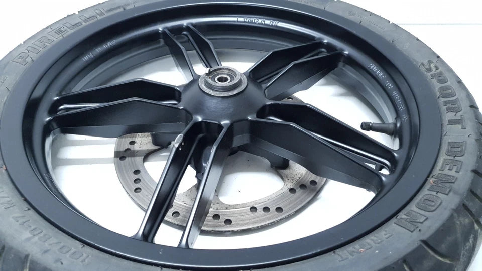 Roue avant Yamaha TZR 50 2008 n°4 Réf : 5WXF51602000