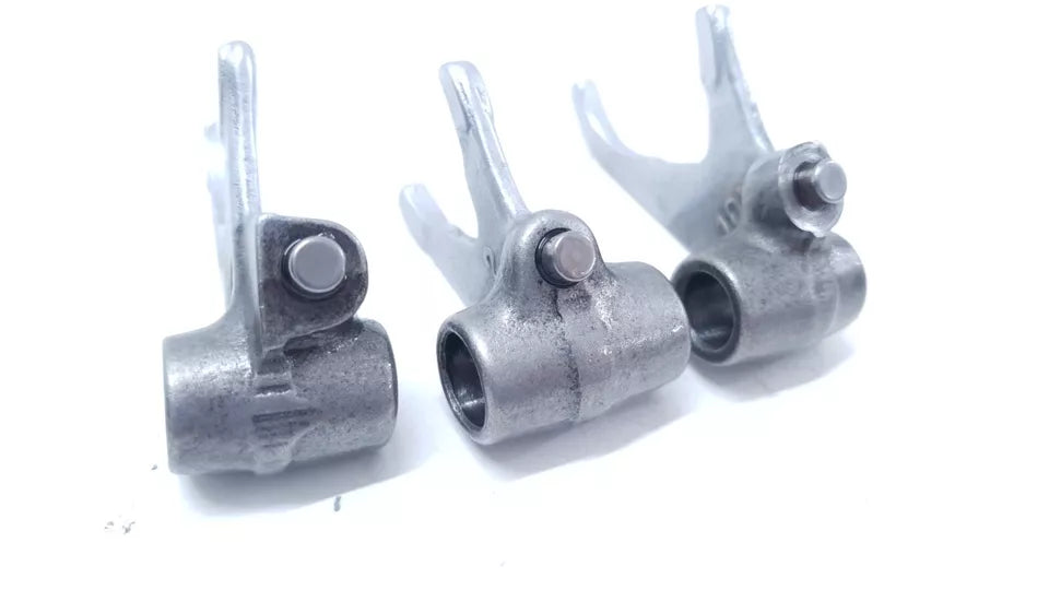Fourchettes de boite de vitesse Yamaha DT125LC 1987 n°19 Réf : 10V-18511-00-00