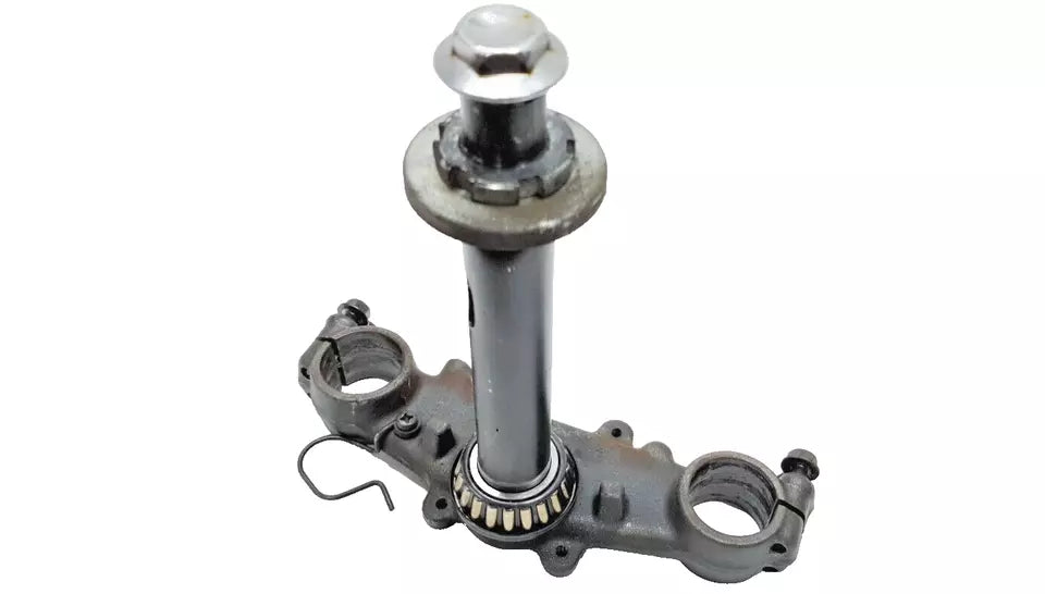 Té de fourche inférieur Yamaha DT125LC 1987 n°2 Réf : 53V-23340-00-90
