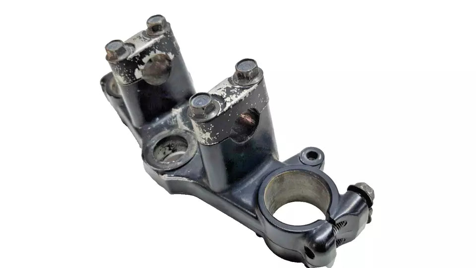 Té de fourche supérieur Yamaha DT125LC 1986 Réf : 34X-23435-00-98
