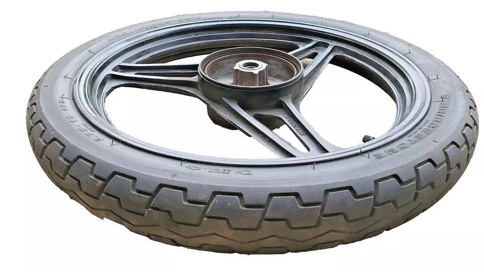 Roue arrière Yamaha YBR 125 2005 Réf : 4GU-F5338-10-33