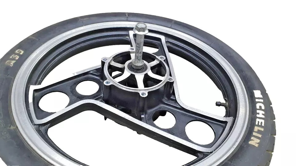 Roue avant & axe & entraineur Yamaha XJ 600 1984-1991 31E-25168-20-98
