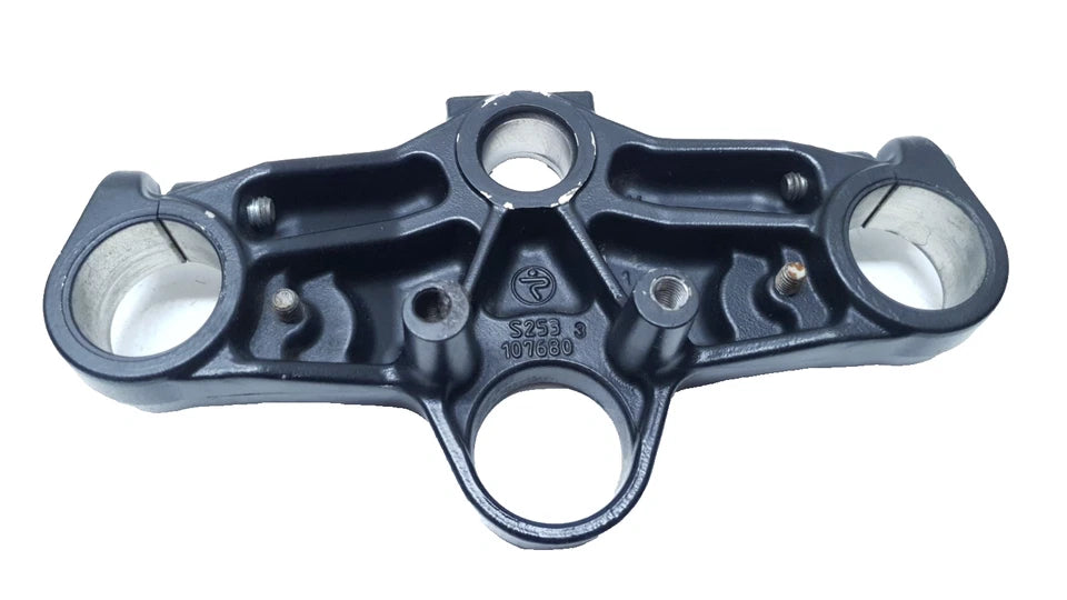 Té de fourche supérieur 1-2 Yamaha TZR 50 2008 n°4 Réf : 5WXF34351098