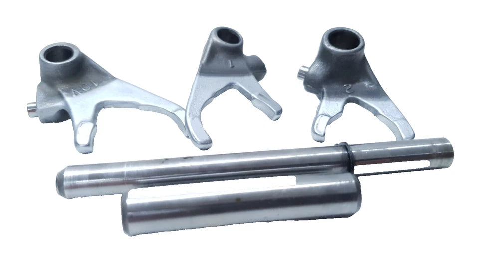 Fourchettes de boite de vitesse Yamaha DT125LC 1987 n°21 Réf : 10V-18511-00-00