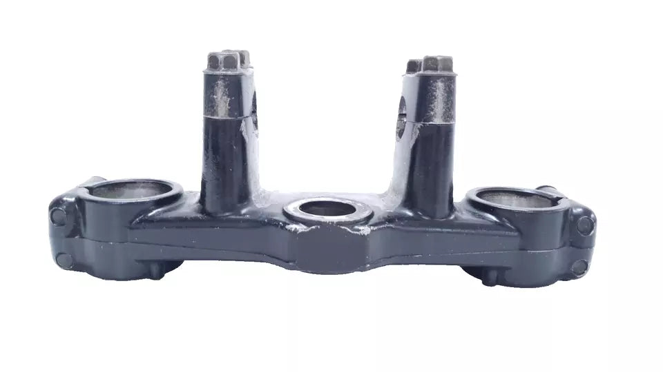 Té de fourche supérieur Yamaha DT125LC 1987 n°17 Réf : 34X-23435-00-98