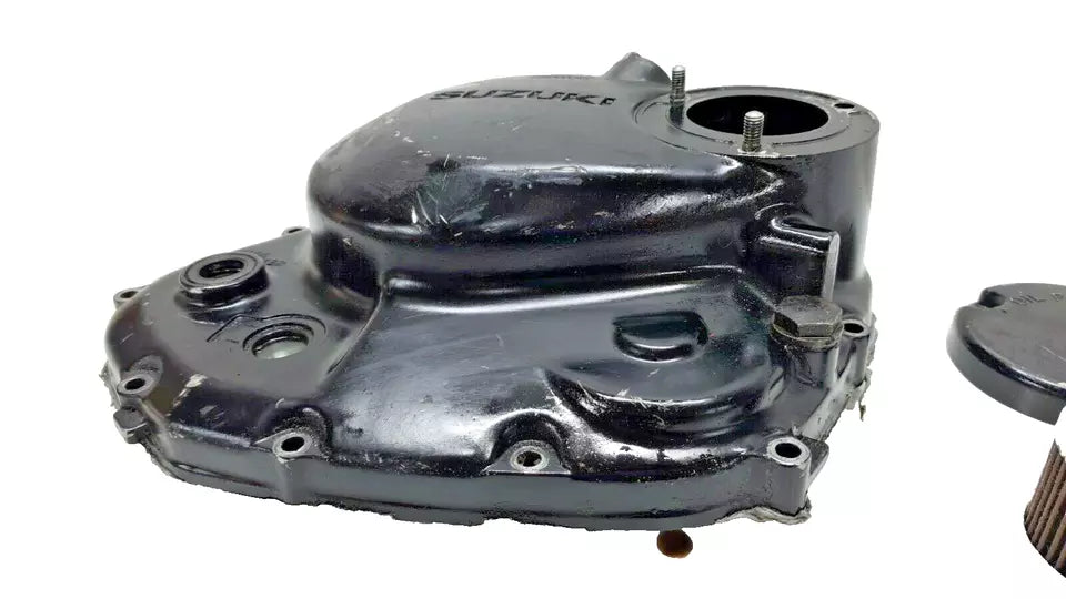 Carter droit d'embrayage Suzuki 125 DR 1985 n°2 Réf: 11340-42A00-000