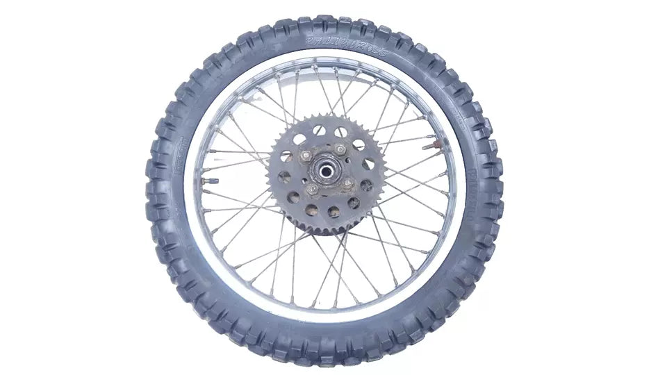 Roue arrière Yamaha DT125LC 1987 n°18 Réf : 94418-18171-00