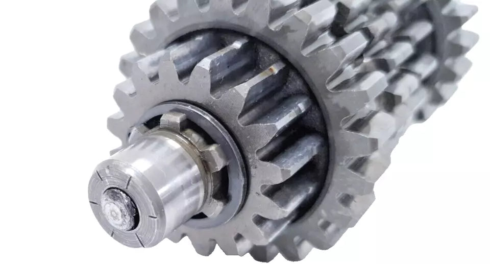 Arbre primaire boite de vitesse Yamaha DT125R 1988 n°3 Réf : 34X-17411-00-00