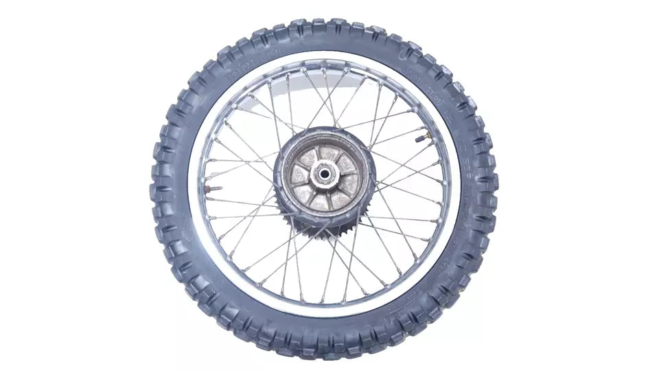 Roue arrière Yamaha DT125LC 1987 n°18 Réf : 94418-18171-00